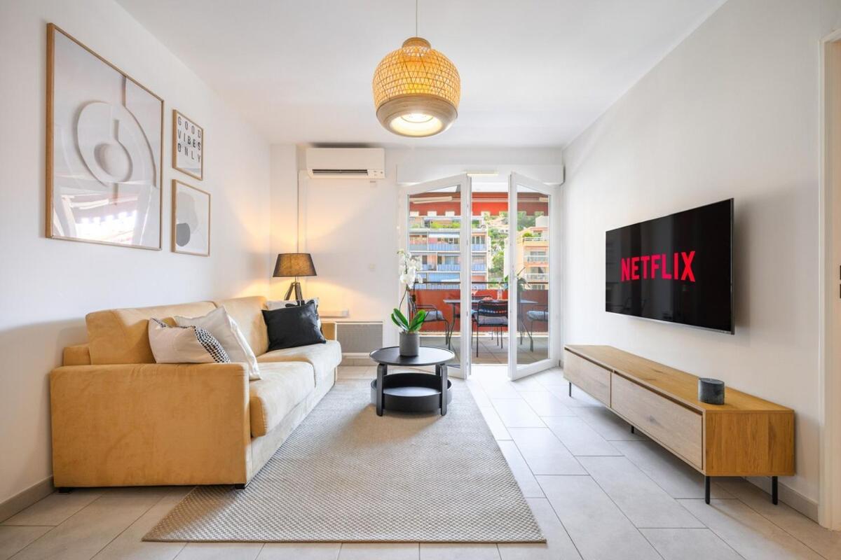 Le Coq Wagner - Garage - Swimming Pool Apartment Menton Bagian luar foto
