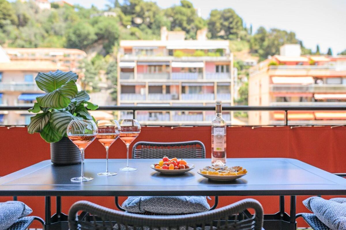 Le Coq Wagner - Garage - Swimming Pool Apartment Menton Bagian luar foto